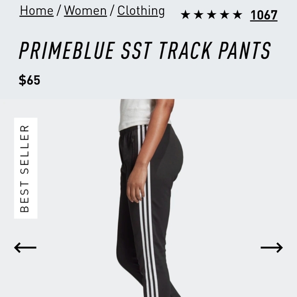 🎯SOLD🎯Adidas♟️ SST Track pants - Picture 3 of 5